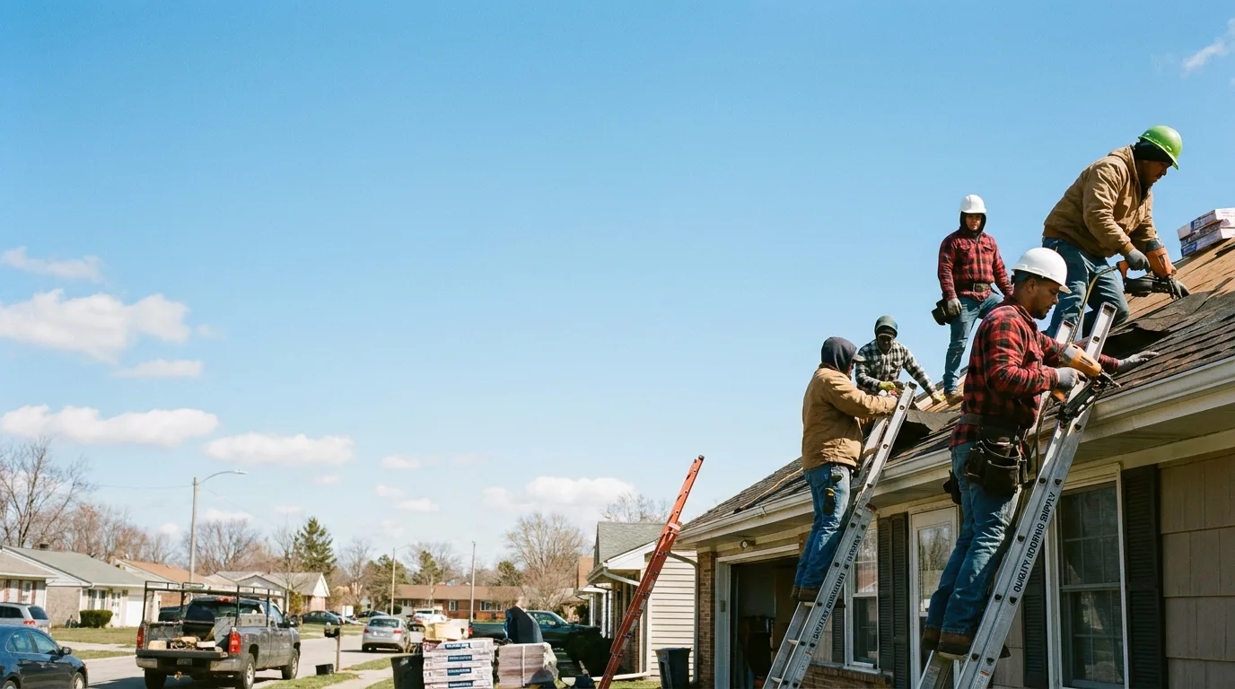 Roofing in New Liberty, IA near me